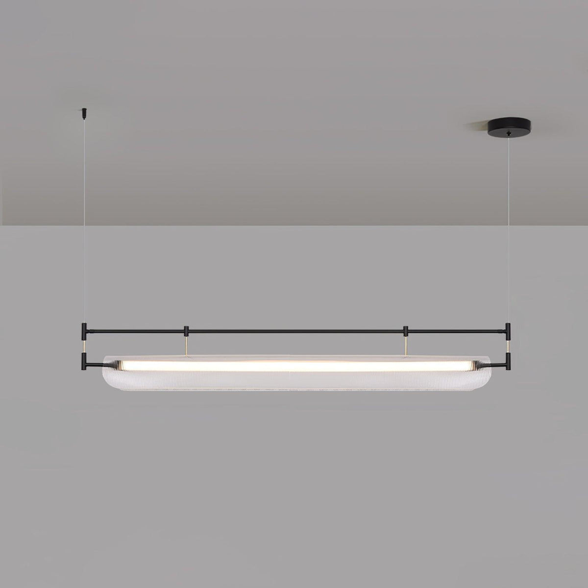 Lustra Chandelier Linéaire en Acrylique Long - Neutralighting