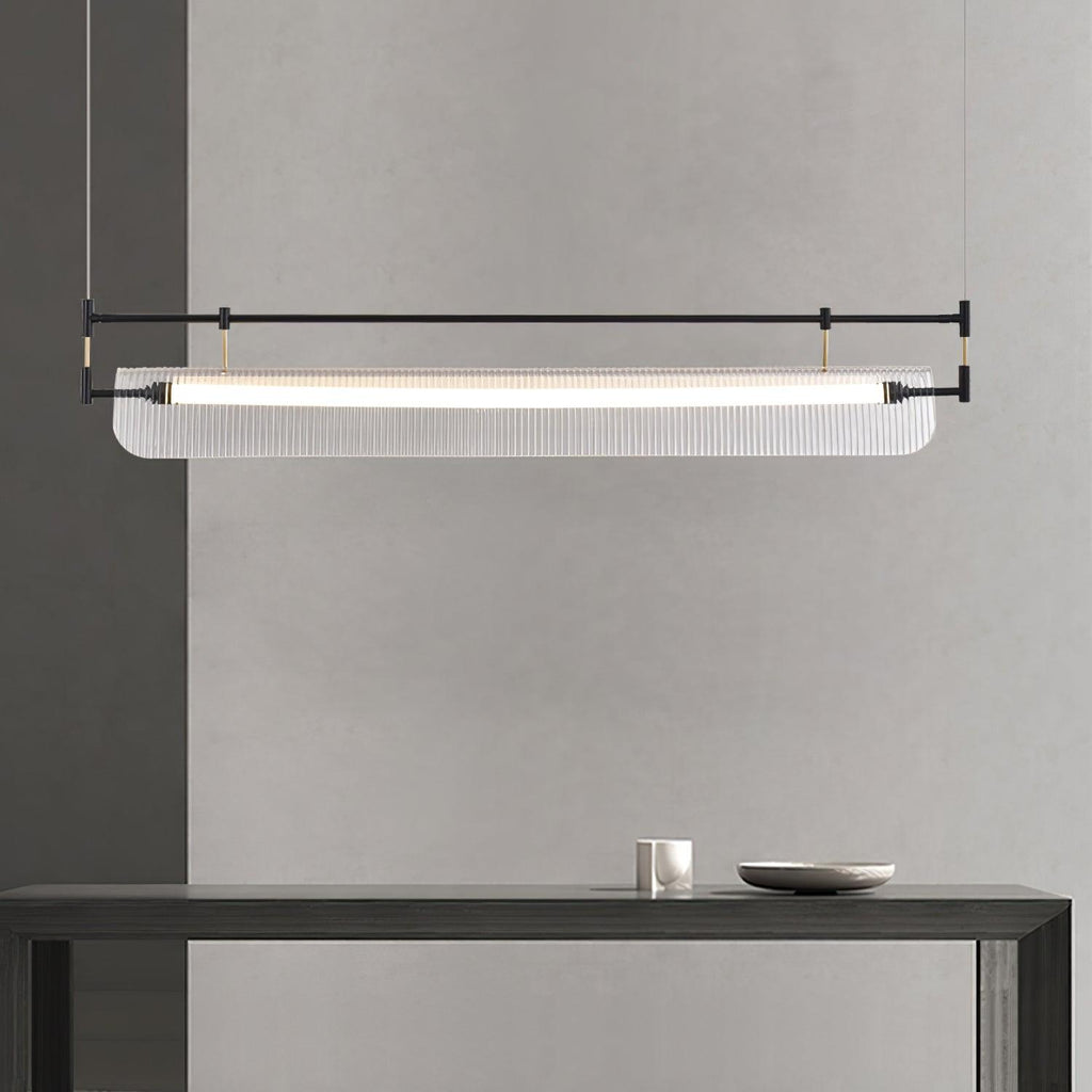 Lustra Chandelier Linéaire en Acrylique Long - Neutralighting