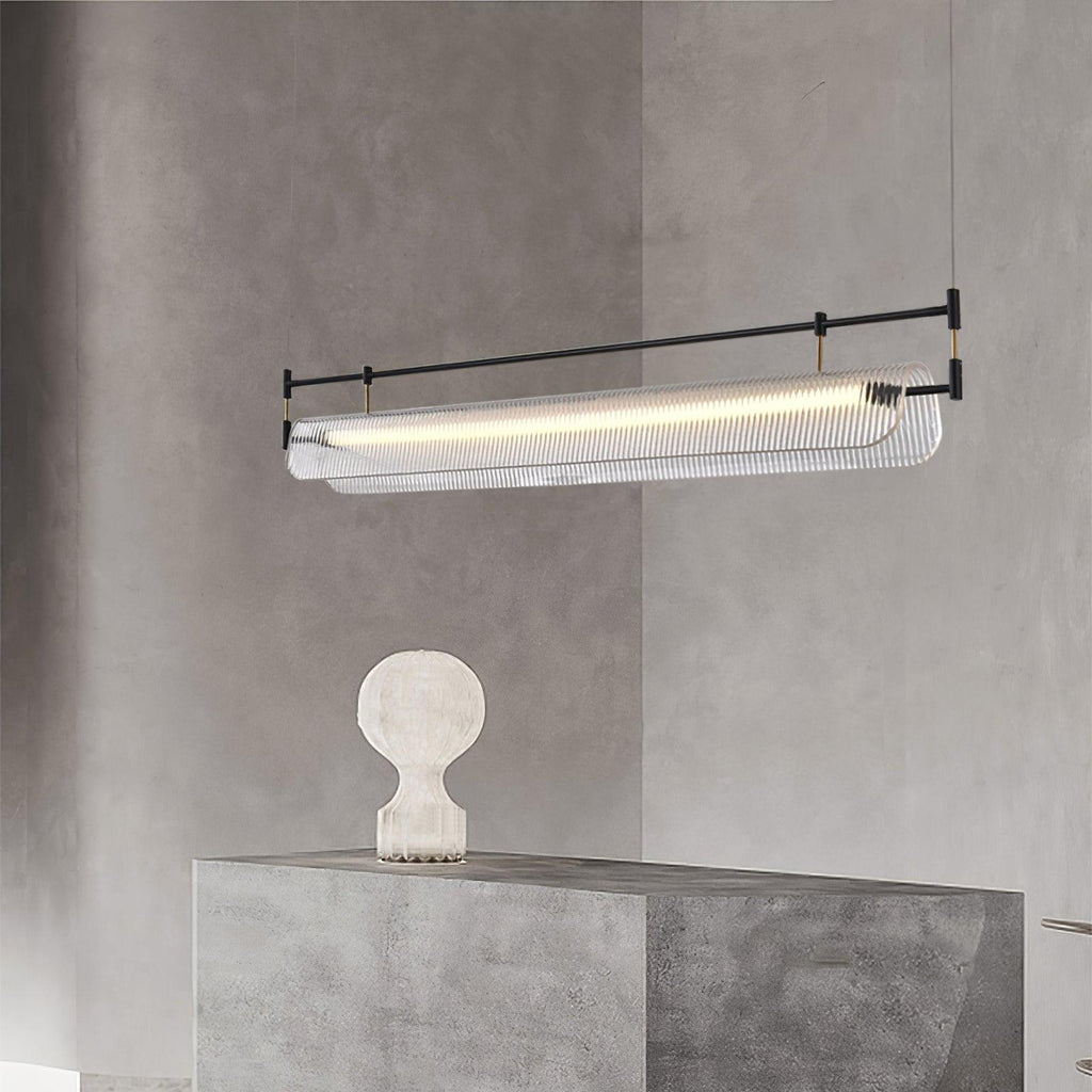 Lustra Chandelier Linéaire en Acrylique Long - Neutralighting