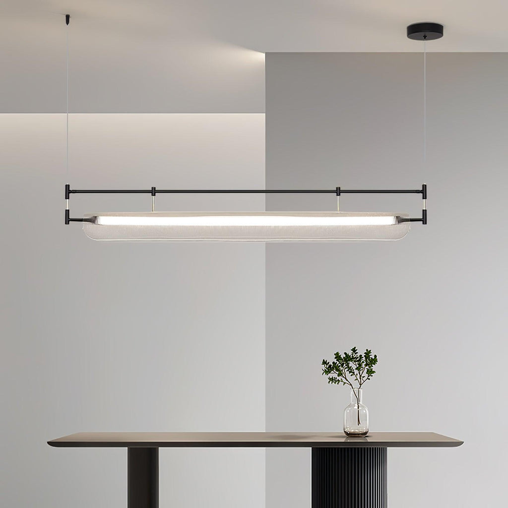 Lustra Chandelier Linéaire en Acrylique Long - Neutralighting