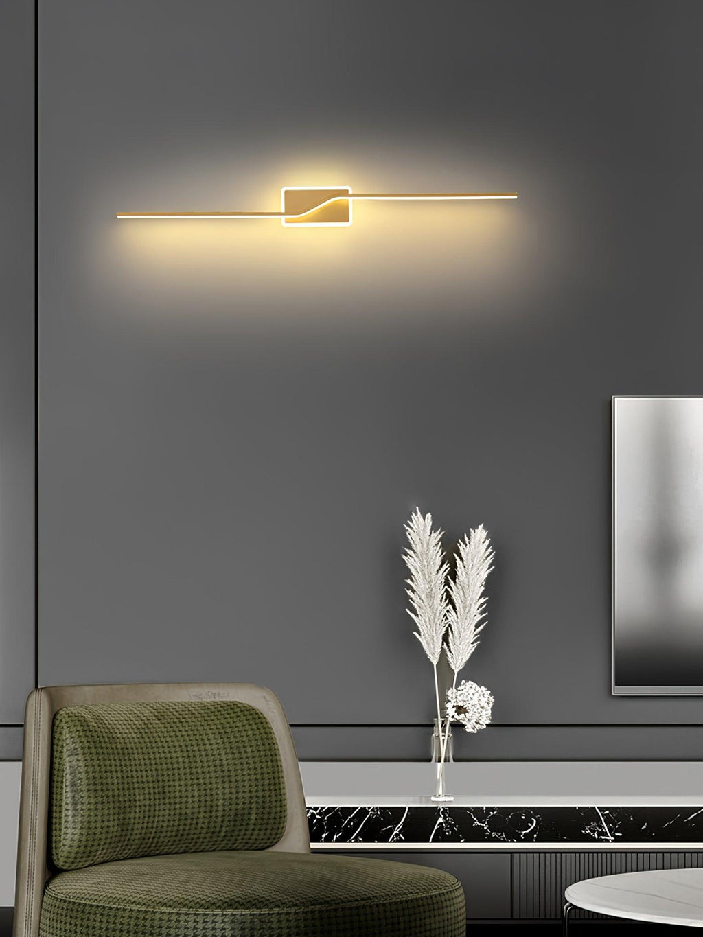 Stitch Applique Murale Linéaire Moderne Minimaliste - Neutralighting