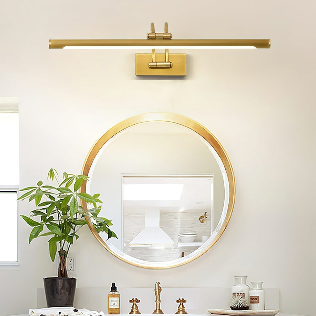 Fergus Applique Murale Linéaire Coiffeuse Laiton - Neutralighting