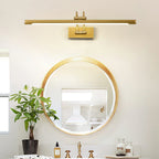 Fergus Applique Murale Linéaire Coiffeuse Laiton - Neutralighting
