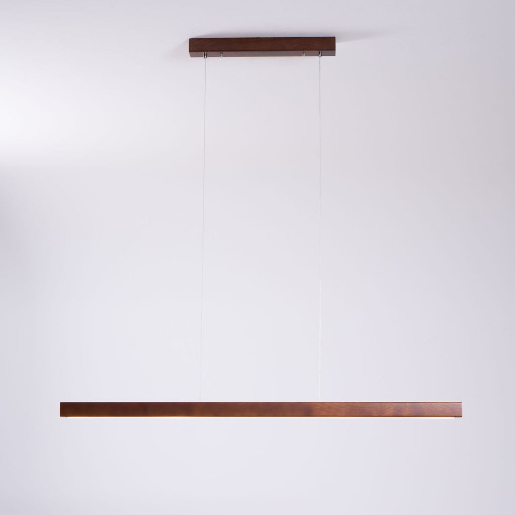 Elowen Suspension linéaire minimaliste en bois - Neutralighting