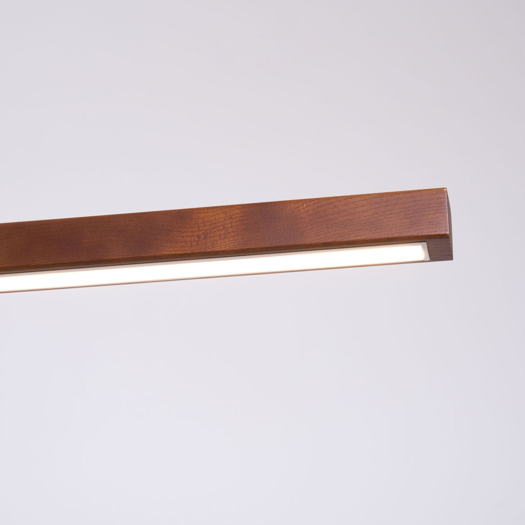 Elowen Suspension linéaire minimaliste en bois - Neutralighting