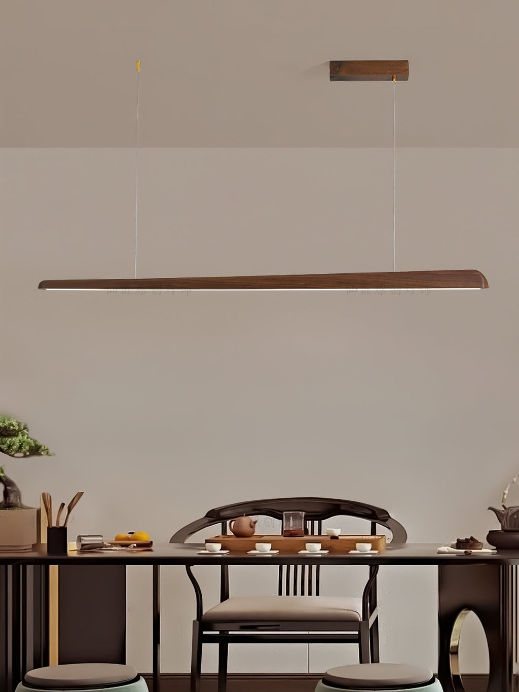 Iveris Suspension Bois Minimaliste - Neutralighting