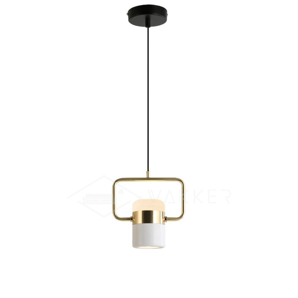 Solara Suspension Ajustable en Verre avec Laiton - Neutralighting