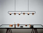 Solara Suspension Ajustable en Verre avec Laiton - Neutralighting