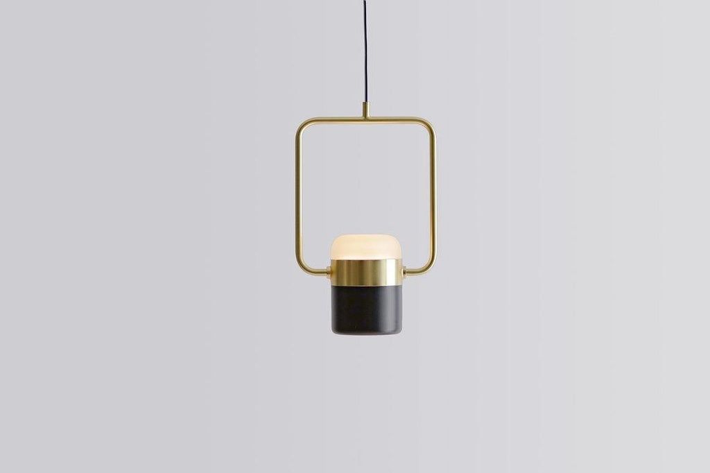 Solara Suspension Ajustable en Verre avec Laiton - Neutralighting