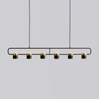 Solara Suspension Ajustable en Verre avec Laiton - Neutralighting