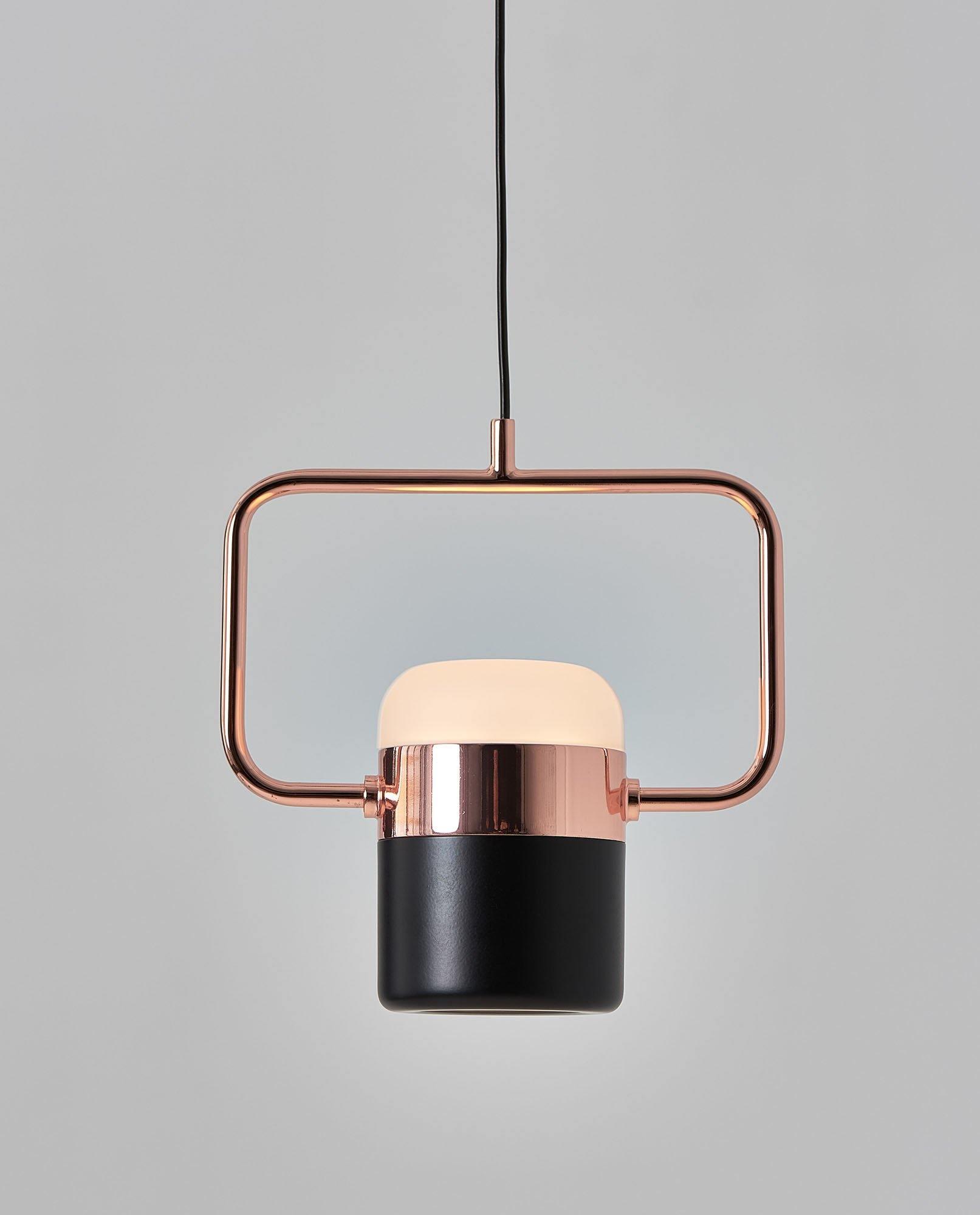 Solara Suspension Ajustable en Verre avec Laiton - Neutralighting