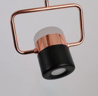 Solara Suspension Ajustable en Verre avec Laiton - Neutralighting