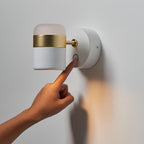 Lustra Applique Murale Verre Noir Ajustable - Neutralighting