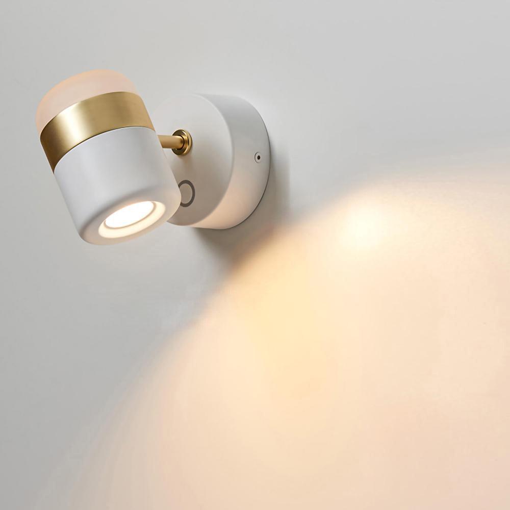 Lustra Applique Murale Verre Noir Ajustable - Neutralighting