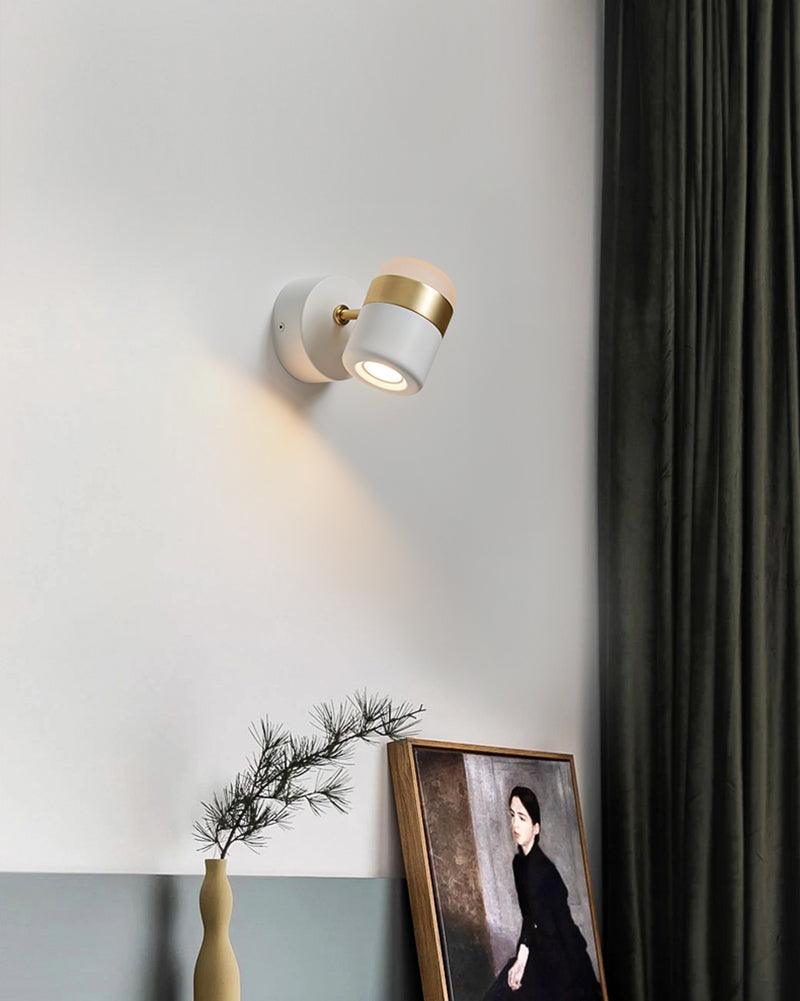 Lustra Applique Murale Verre Noir Ajustable - Neutralighting