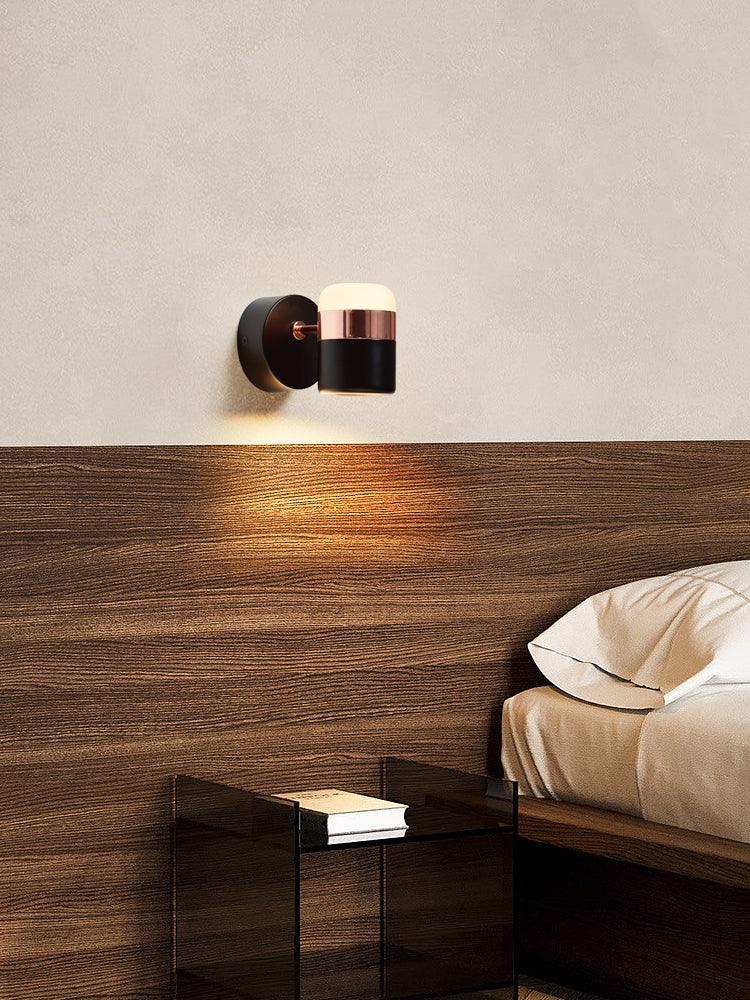 Lustra Applique Murale Verre Noir Ajustable - Neutralighting