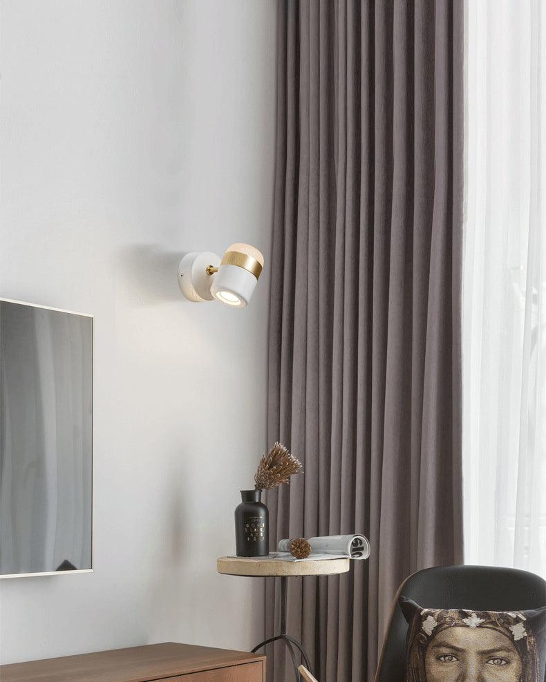 Lustra Applique Murale Verre Noir Ajustable - Neutralighting