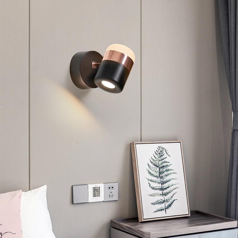 Lustra Applique Murale Verre Noir Ajustable - Neutralighting
