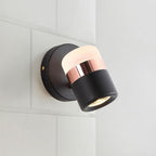 Lustra Applique Murale Verre Noir Ajustable - Neutralighting