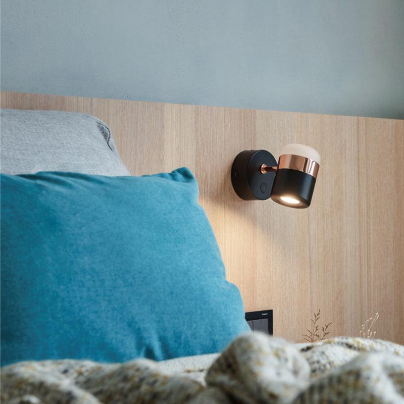 Lustra Applique Murale Verre Noir Ajustable - Neutralighting