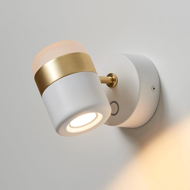Lustra Applique Murale Verre Noir Ajustable - Neutralighting