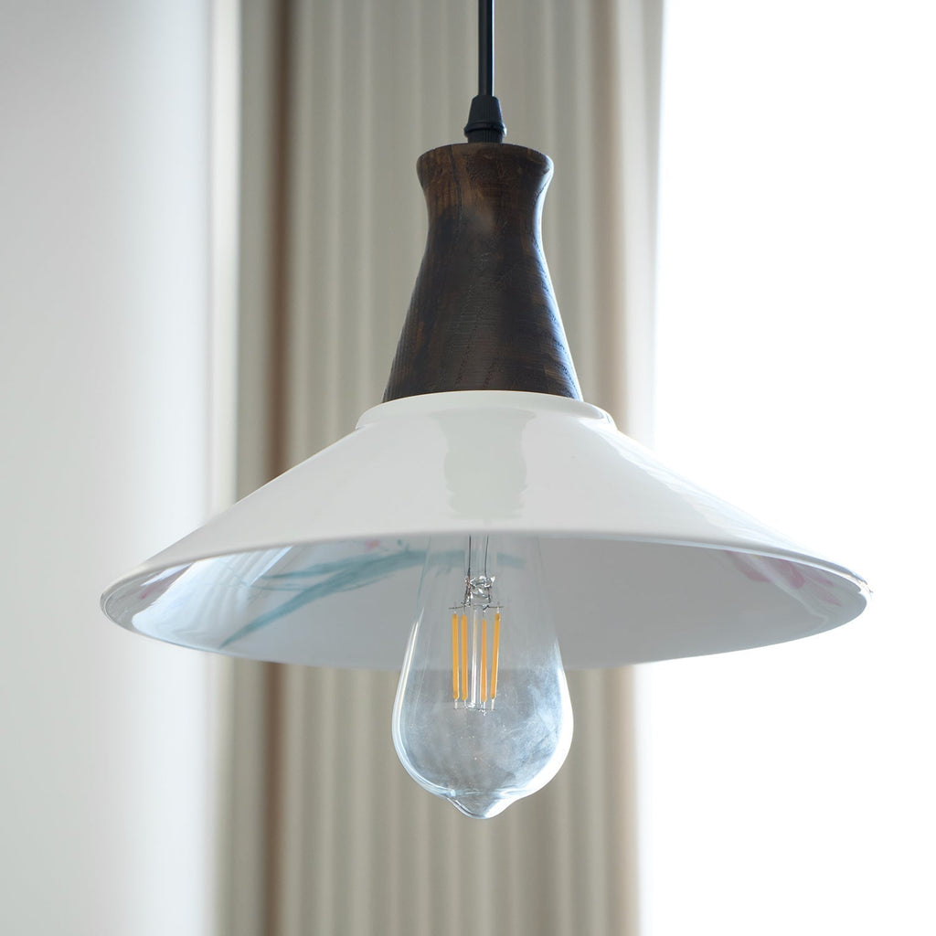 Linna Suspension Main Peint Florale Rustique - Neutralighting