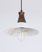 Linna Suspension Main Peint Florale Rustique - Neutralighting
