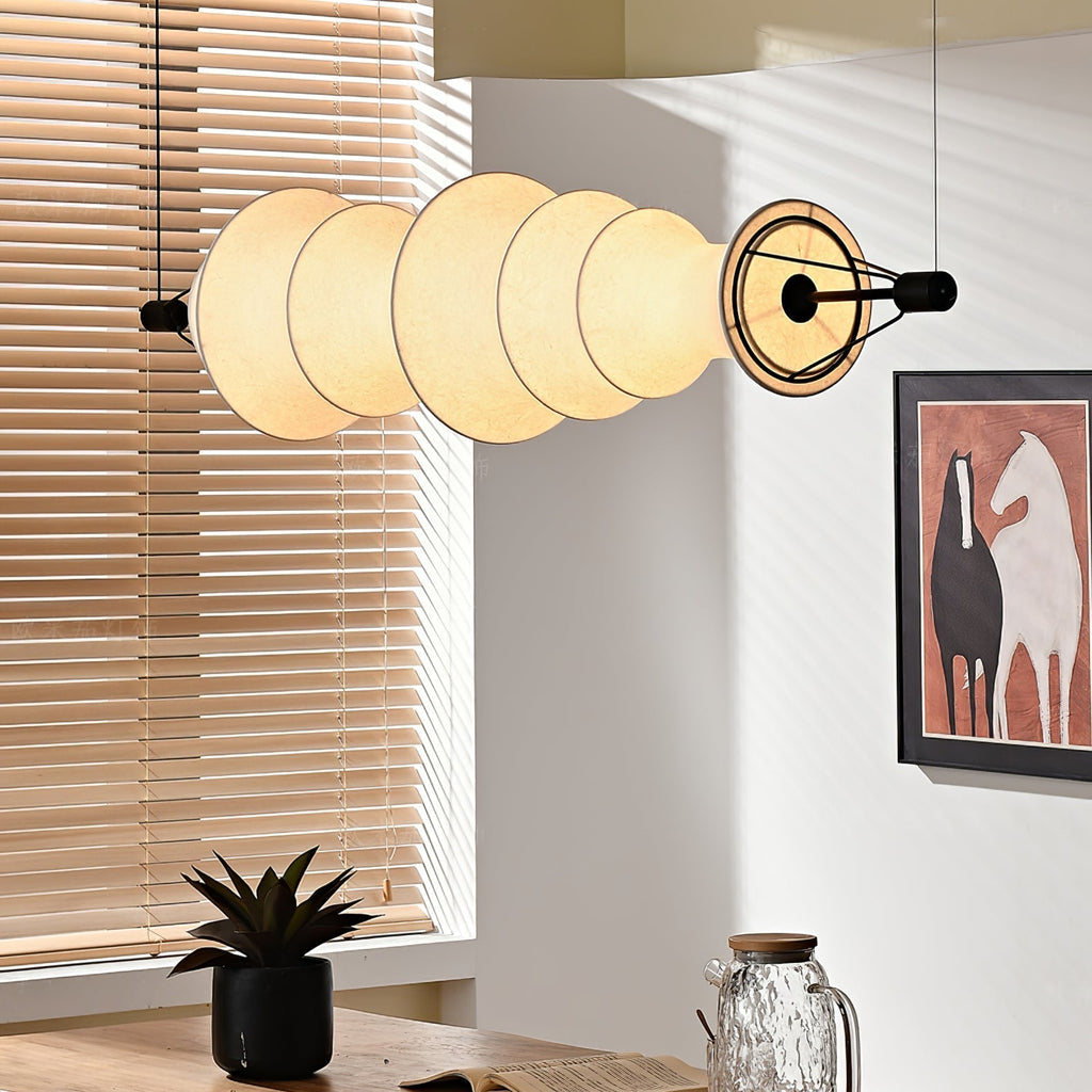 Avlorisra Suspension en Soie Élégance Artistique - Neutralighting