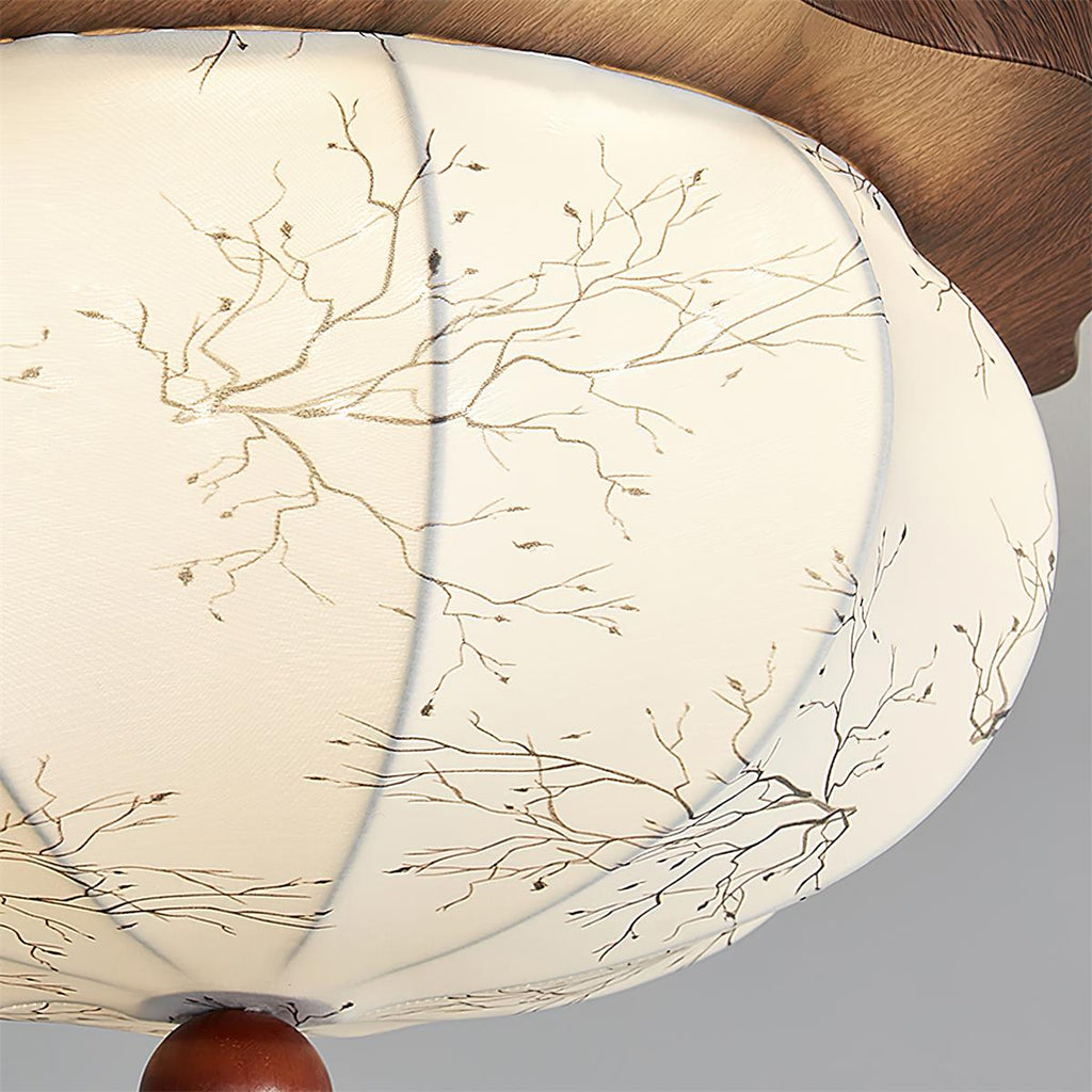 Sienna Plafonnier Vintage Tissu - Neutralighting