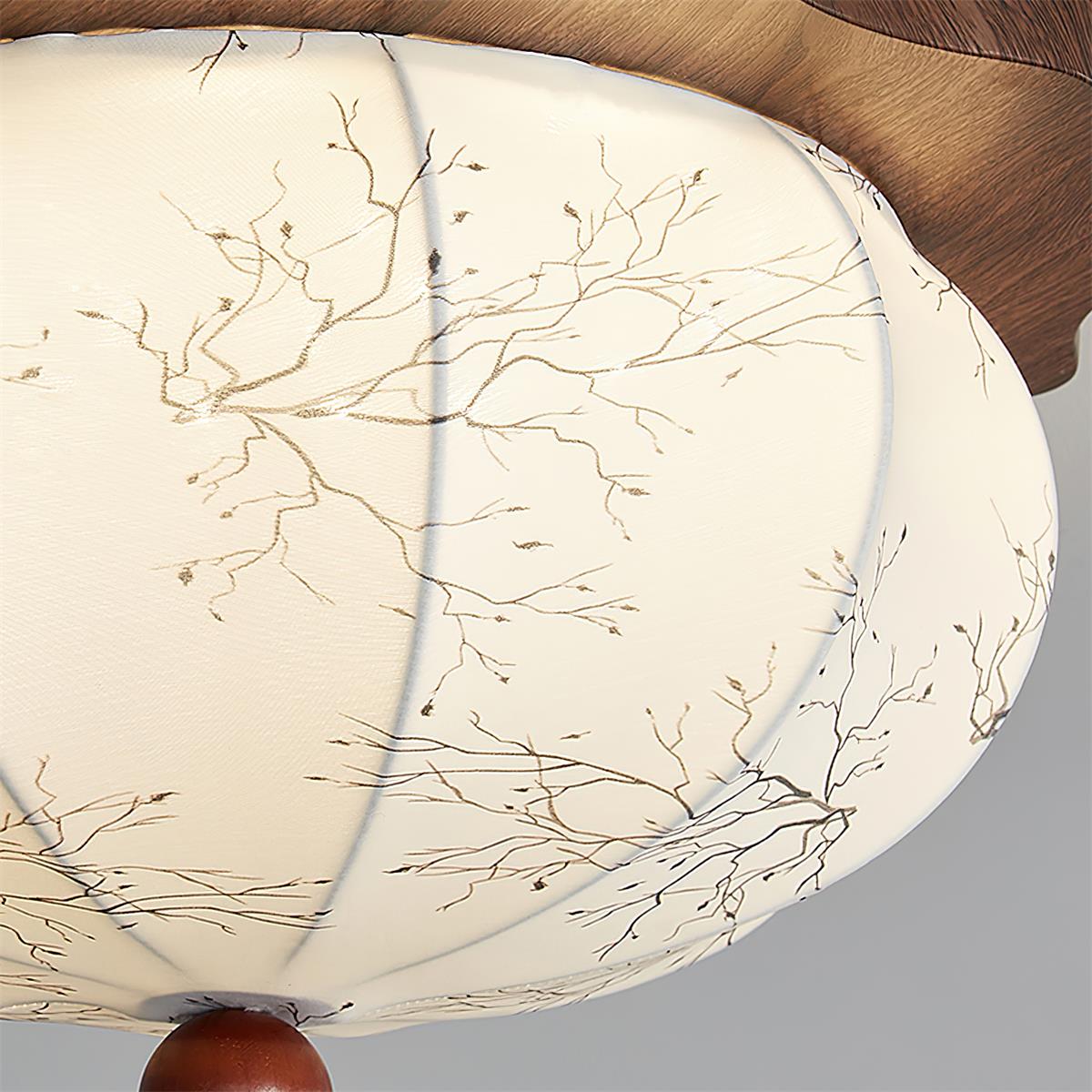 Sienna Plafonnier Vintage Tissu - Neutralighting