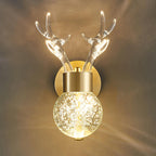 Timber Lampe Murale en Cristal de Cerf de Luxe Postmoderne - Neutralighting