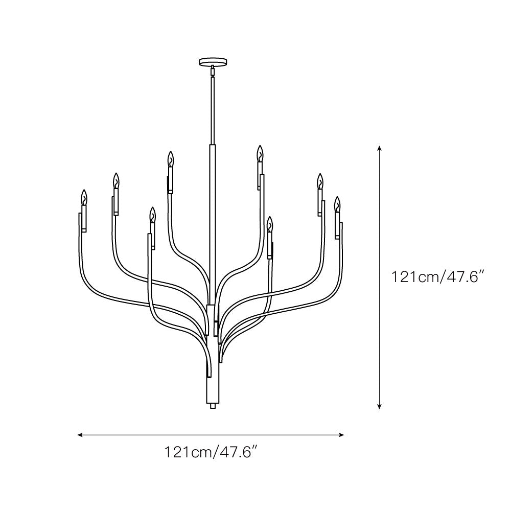 Acariel Lustre Industriel Vintage En Métal - Neutralighting
