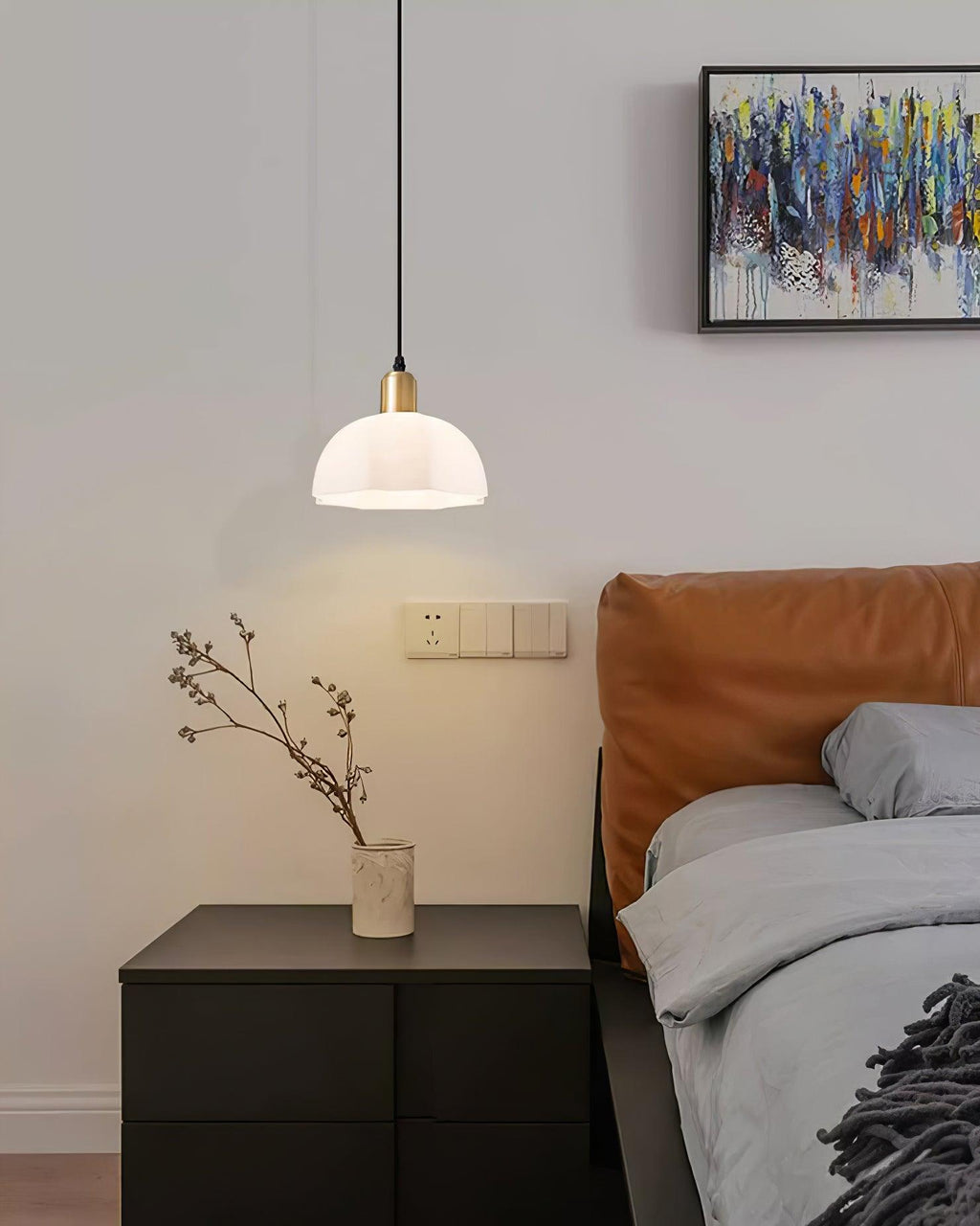 Livex Suspension en Acrylique en Forme de Corne - Neutralighting