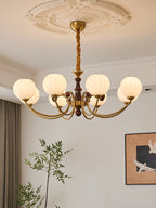 Omirara Chandelier en Bois Vintage - Neutralighting