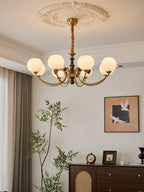 Omirara Chandelier en Bois Vintage - Neutralighting