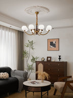 Omirara Chandelier en Bois Vintage - Neutralighting