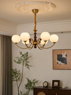 Omirara Chandelier en Bois Vintage - Neutralighting