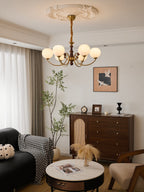 Omirara Chandelier en Bois Vintage - Neutralighting