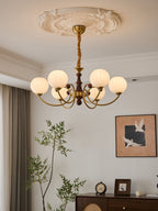 Omirara Chandelier en Bois Vintage - Neutralighting