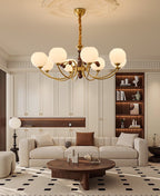 Omirara Chandelier en Bois Vintage - Neutralighting