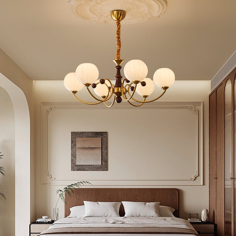 Omirara Chandelier en Bois Vintage - Neutralighting