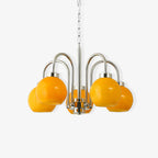 Lustra Chandelier Boules en Verre Jaune - Neutralighting