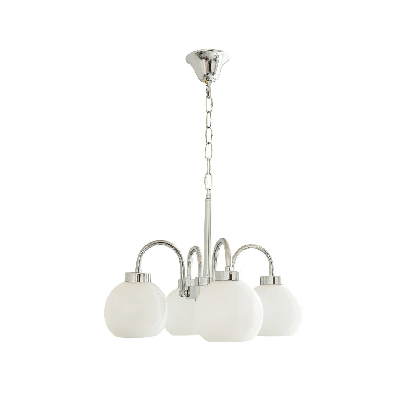 Lustra Chandelier Boules en Verre Jaune - Neutralighting