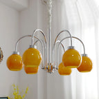 Lustra Chandelier Boules en Verre Jaune - Neutralighting