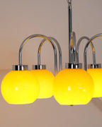 Lustra Chandelier Boules en Verre Jaune - Neutralighting