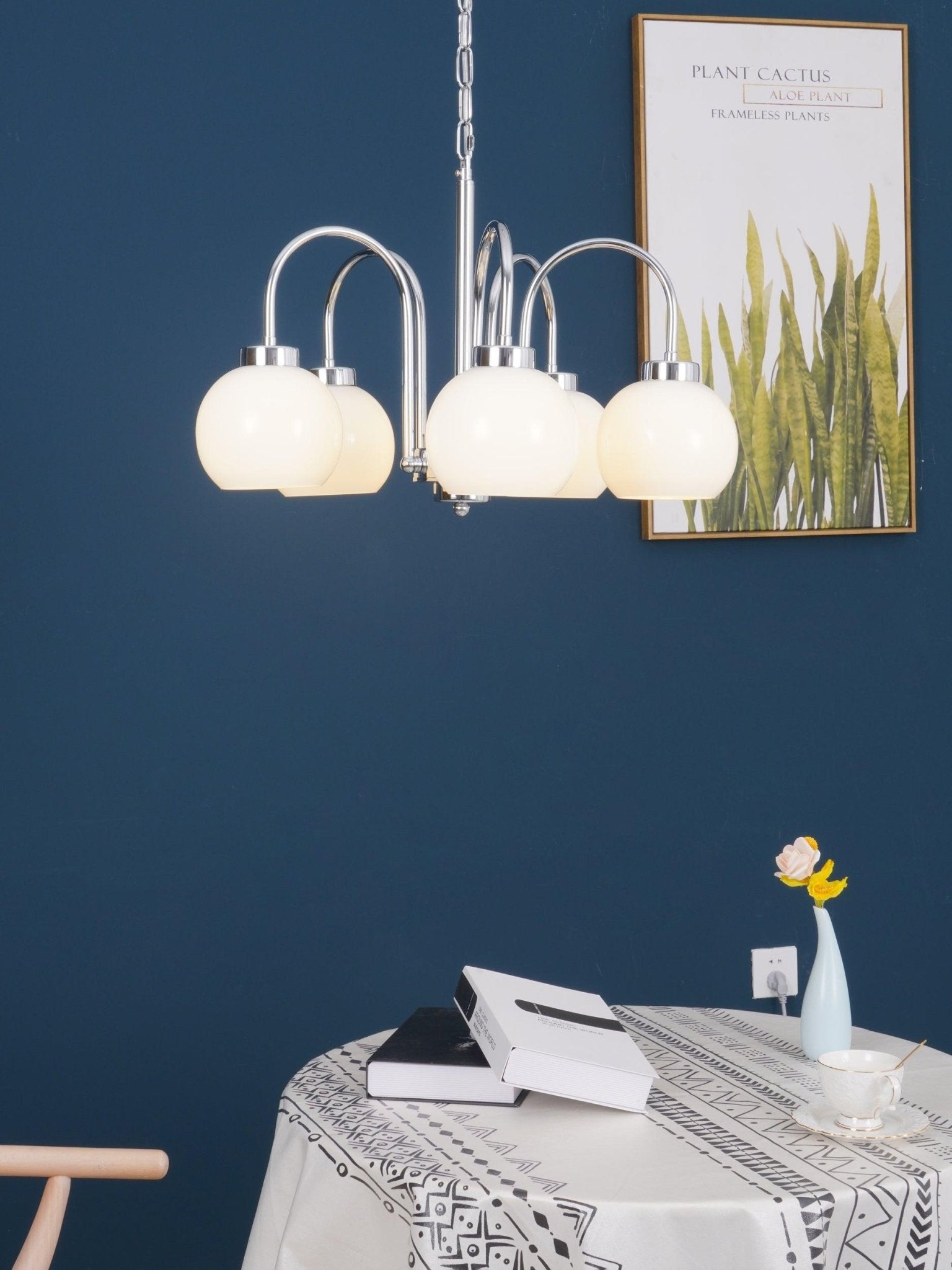 Lustra Chandelier Boules en Verre Jaune - Neutralighting