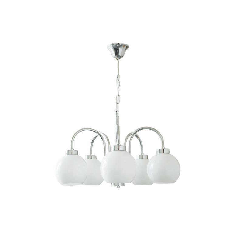 Lustra Chandelier Boules en Verre Jaune - Neutralighting