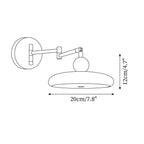 Ovelle Lustra Applique Murale Bras Pivotant - Neutralighting