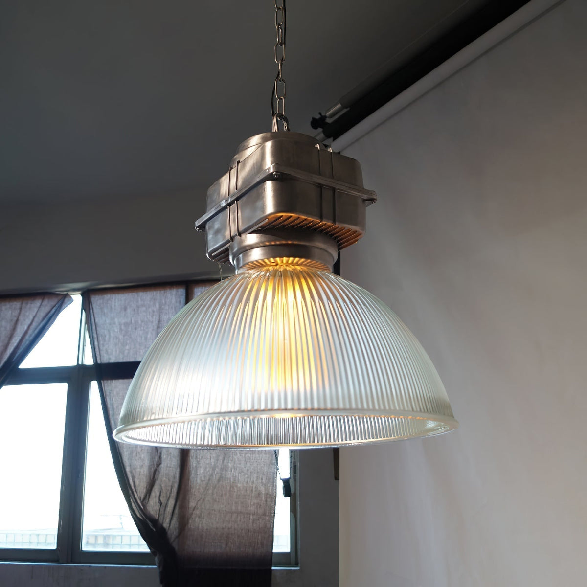 Vosilis Suspension Vintage en Métal et Verre Style Ferme - Neutralighting