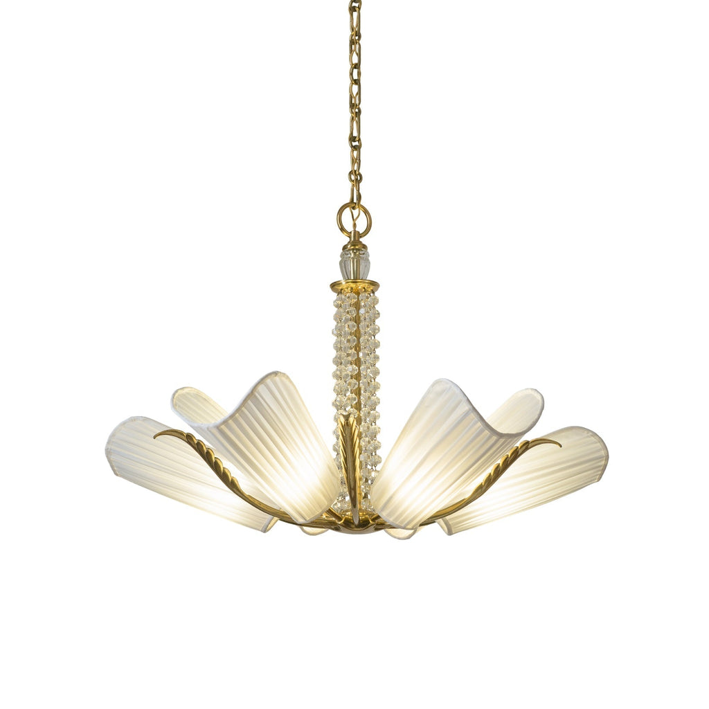 Arsole Lustre en Cristal et Tissu à Créativité Individuelle - Neutralighting